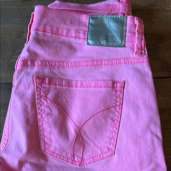Calvin Klein Pink Skinny Jeans Fashion-Forward Denim - Picture 5 of 5